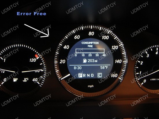Mercedes - GLK350 - LED - parking - lights 3